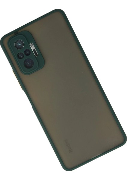 Newface Xiaomi Redmi Note 10 Pro Kılıf Montreal Silikon Kapak - Yeşil fiyatları