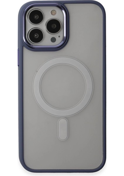 Newface iPhone 15 Pro Max Kılıf Room Magneticsafe Silikon - Sierra Blue fiyatları