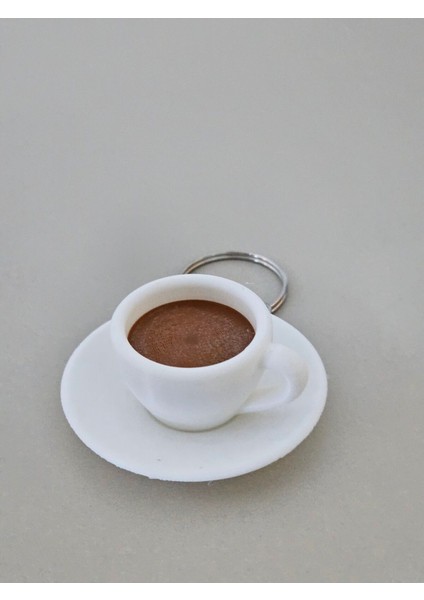 Elite Kahve Fincanlı Anahtarlık 1 Adet