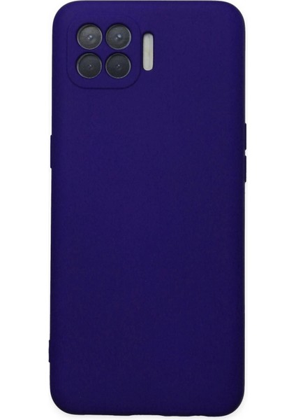 Newface Oppo Reno 4 Lite Kılıf Nano Içi Kadife Silikon - Mor