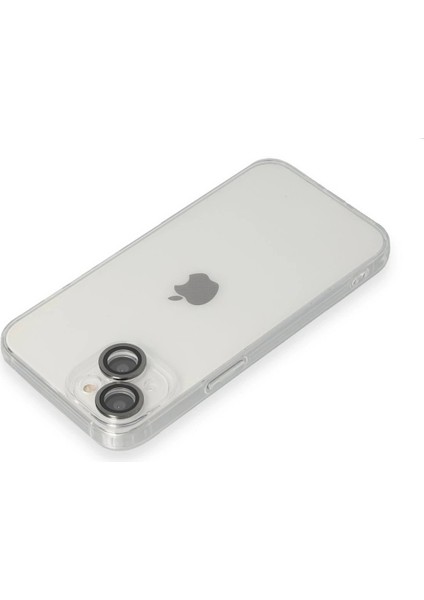 Newface iPhone 14 Kılıf Luko Lens Silikon - Siyah