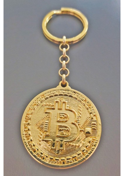 Elite Metal Bitcoin Anahtarlık Gold 1 Adet