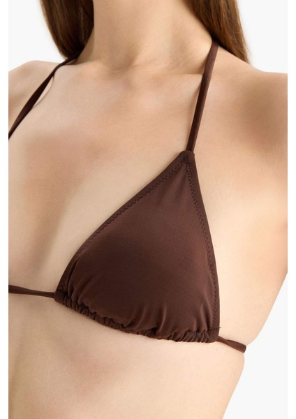 Regular Fit Üçgen Bikini Üstü-Fall in Love T3666AZ25SM fırsatları