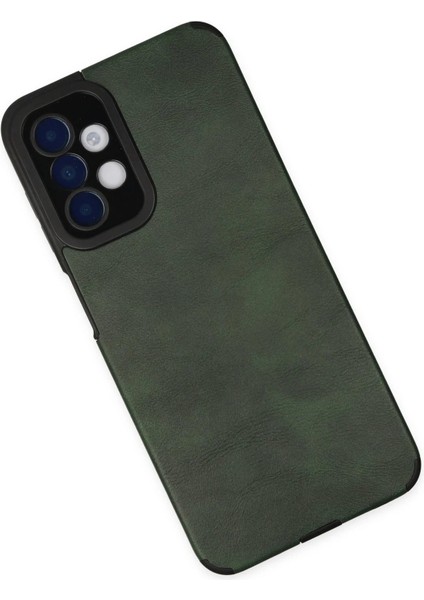 Newface Samsung Galaxy A04S Kılıf Loop Deri Silikon - Yeşil modelleri