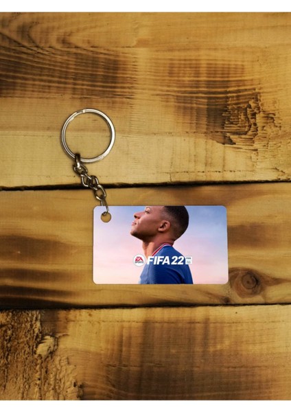 Elite Kylian Mbappe Fifa 22 Futbol Ince Metal Anahtarlık 1 Adet