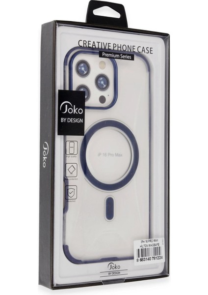 Joko iPhone 16 Pro Max Hilton Magsafe Kapak - Siyah