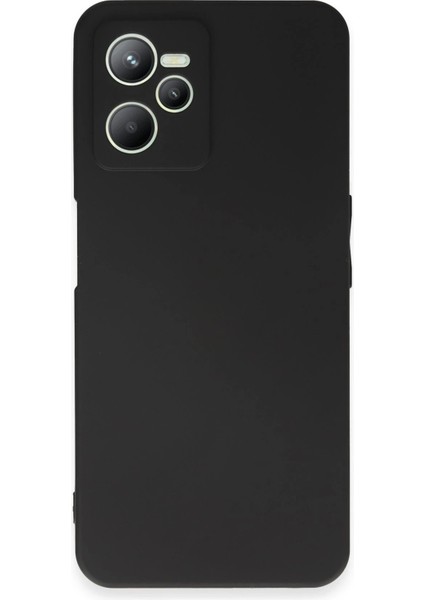 Newface Realme C35 Kılıf First Silikon - Siyah