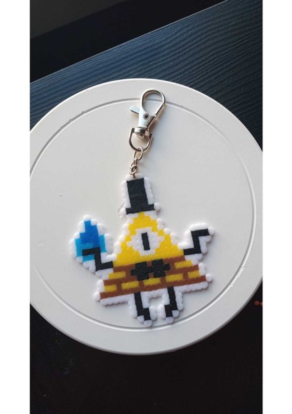 Elite Bill Cipher Anahtarlık Esrarengiz Kasaba Gravity Falls 1 Adet