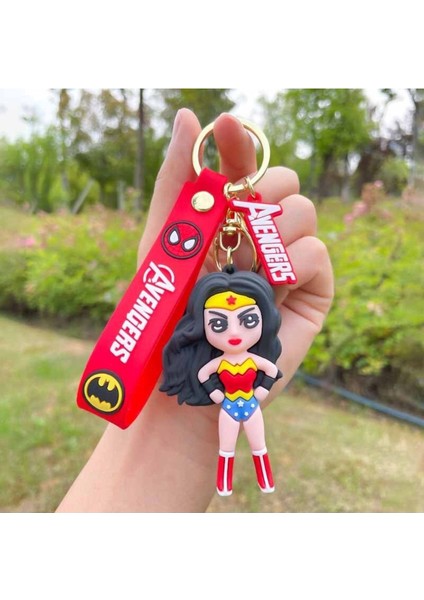 Elite Dc Wonder Woman Anahtarlık ve Çanta Aksesuarı 1 Adet