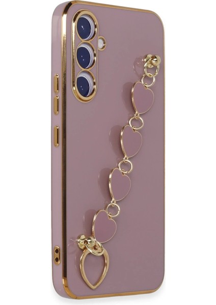 Newface Samsung Galaxy A54 5g Kılıf Esila Silikon - Mor fiyatları