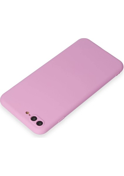 Newface iPhone 7 Plus Kılıf First Silikon - Açık Mor