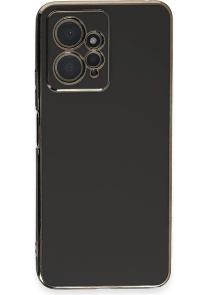 Newface Xiaomi Redmi Note 12 4g Kılıf Volet Silikon - Siyah