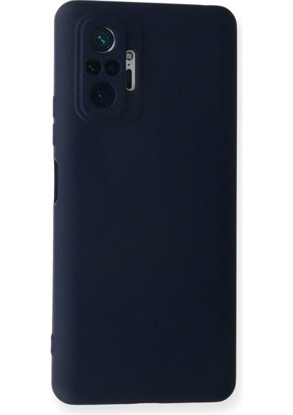 Newface Xiaomi Redmi Note 10 Pro Kılıf Nano Içi Kadife Silikon - Lacivert fiyatları