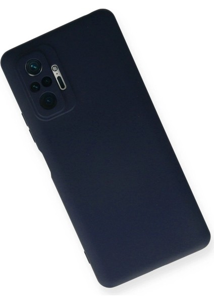 Newface Xiaomi Redmi Note 10 Pro Kılıf Nano Içi Kadife Silikon - Lacivert modelleri