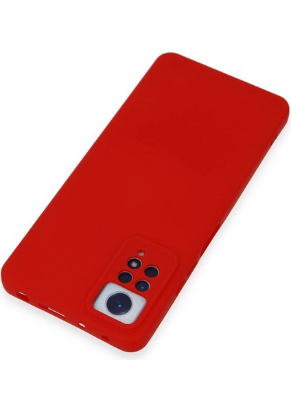 Newface Xiaomi Redmi Note 12 Pro 4g Kılıf Nano Içi Kadife Silikon - Kırmızı modelleri