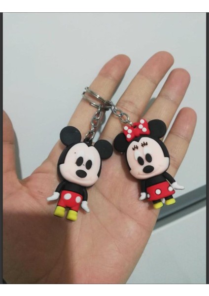 Elite Mickey ve Minnie Çift Anahtarlık 1 Adet