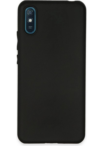 Newface Xiaomi Redmi 9A Kılıf First Silikon - Siyah