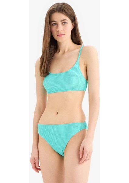Regular Fit Bürümcük Bikini Üstü-Fall in Love B7207AX25SM fiyatları