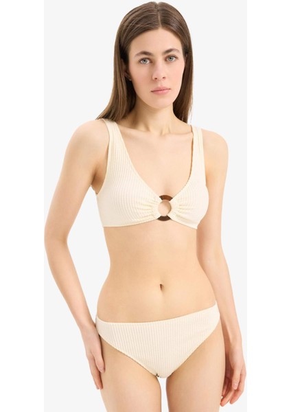 Regular Fit Bürümcük Bikini Üstü-Fall in Love B6903AX25SM
