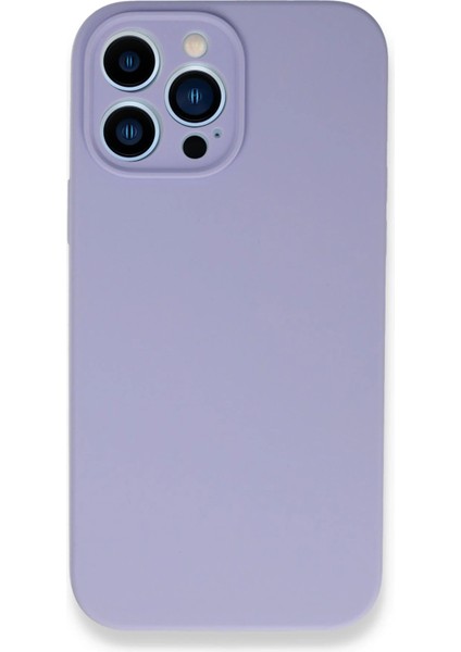 Newface iPhone 13 Pro Max Kılıf Lansman Legant Silikon - Lila