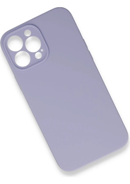 Newface iPhone 13 Pro Max Kılıf Lansman Legant Silikon - Lila