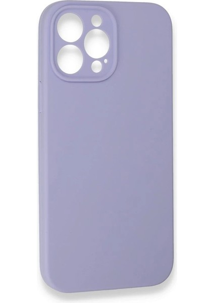 Newface iPhone 13 Pro Max Kılıf Lansman Legant Silikon - Lila