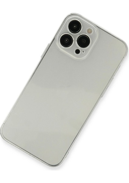 Newface iPhone 13 Pro Kılıf Fly Lens Silikon - Şeffaf