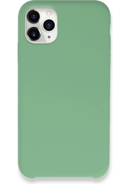 Newface iPhone 11 Pro Kılıf Lansman Legant Silikon - Yeşil