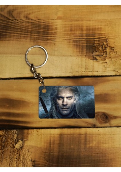Elite The Witcher Cadı Dizi Netflix Henry Cavill Asil Ince Metal Anahtarlık 1 Adet