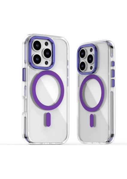 Joko iPhone 16 Pro Bella Magsafe Kapak - Derin Mor