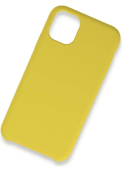 Newface iPhone 11 Pro Kılıf Lansman Legant Silikon - Sarı