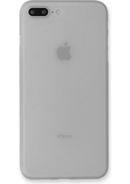 Newface iPhone 7 Plus Kılıf Pp Ultra Ince Kapak - Beyaz