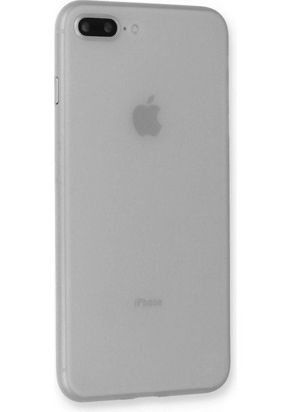 Newface iPhone 7 Plus Kılıf Pp Ultra Ince Kapak - Beyaz