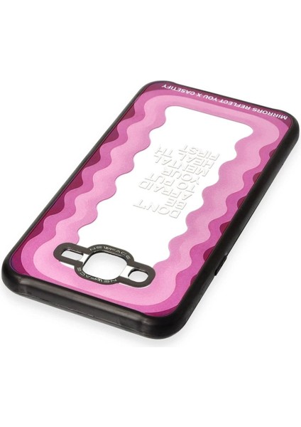 Newface Samsung Galaxy J7 Kılıf Mirror Desenli Kapak - Mirror - 11 modelleri