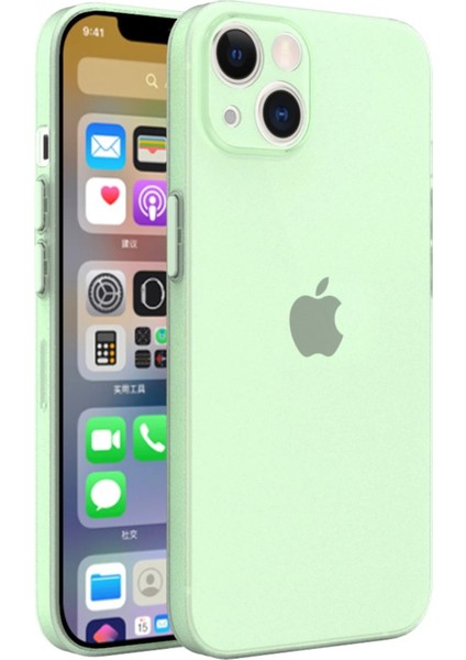 Newface iPhone 13 Kılıf Puma Silikon - Açık Yeşil