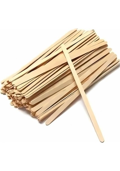 Bambu 2000 Adet Tahta Ahşap Karıştırıcı Çay Kahve Kaşığı Kaşık Karıştırma Çubuğu