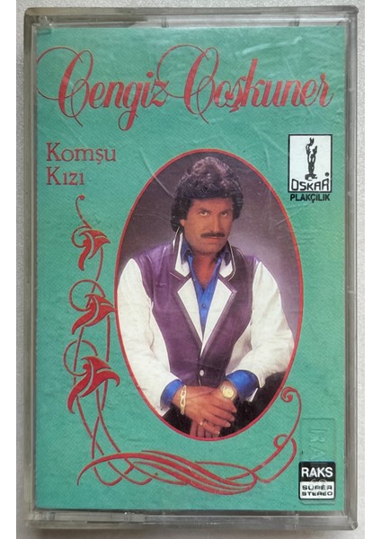 Cengiz Coşkuner Komşu Kızı Kaset (Orijinal Dönem Kağıt Baskı Kaset)