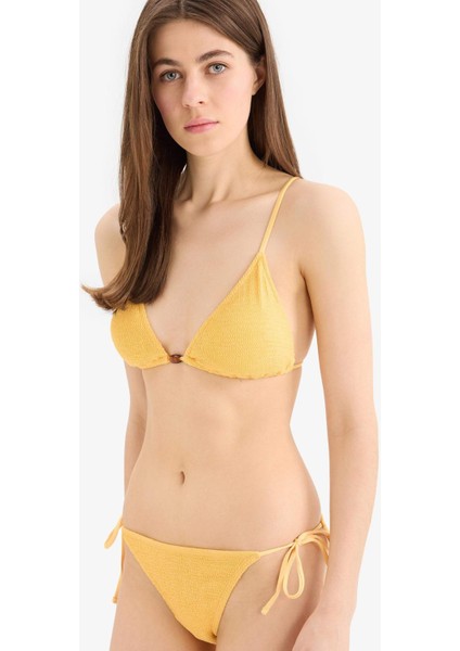 Regular Fit Bürümcük Bikini Üstü-Fall in Love E0205AX25SM