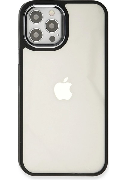 Newface iPhone 12 Pro Max Kılıf Dora Kapak - Siyah