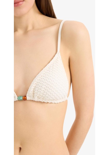 Regular Fit Tül Bikini Üstü-Fall in Love E0139AX25SM fırsatları