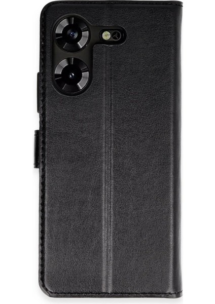 Newface Tecno Pova 5 Kılıf Trend S Plus Kapaklı Kılıf - Siyah fiyatları