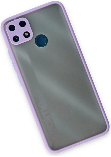 Newface Realme C25 Kılıf Montreal Silikon Kapak - Mor modelleri