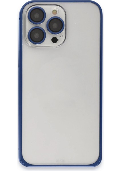 Joko iPhone 15 Pro Metal Bumper Mat Kapak - Lacivert fiyatları