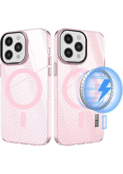 Newface iPhone 12 Pro Max Kılıf Beta Magneticsafe Silikon - Pembe