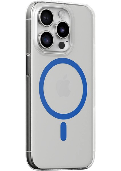 Joko iPhone 15 Pro Kılıf Bubble Magsafe Kapak - Mavi