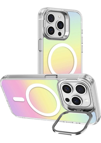 Joko iPhone 14 Pro Max Armor Magsafe Kapak - Rainbow