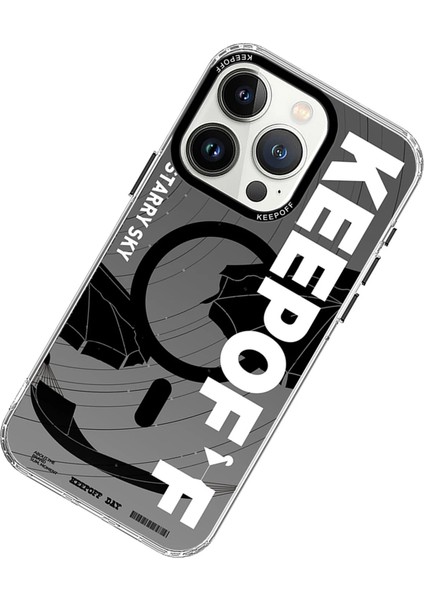 Keep Off iPhone 15 Pro Max Summer Travel Magsafe Kapak - Starry Night