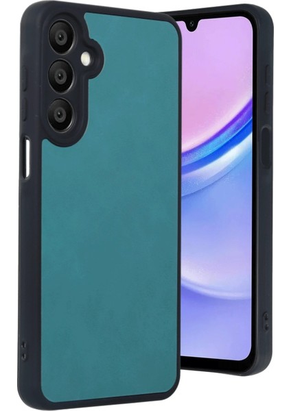 Newface Samsung Galaxy A16 5g Kılıf Aras Deri Kapak - Açık Yeşil