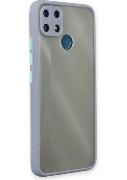 Newface Realme C25 Kılıf Montreal Silikon Kapak - Gri fiyatları