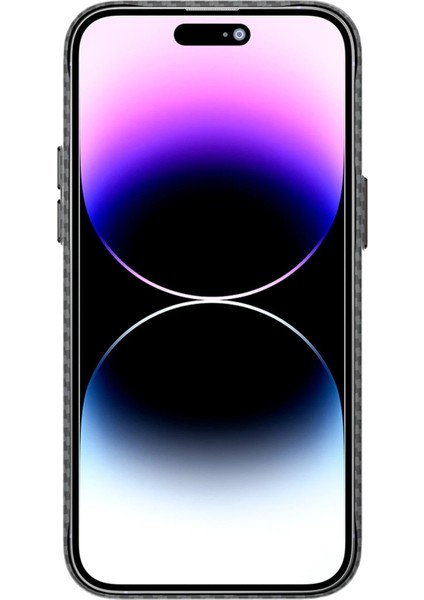 Newface iPhone 13 Pro Kılıf Mekanik Magsafe Kapak - Füme - 2